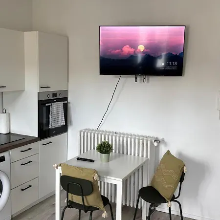Modernes Studio Apartment Zentral In Krefeld Exterior photo