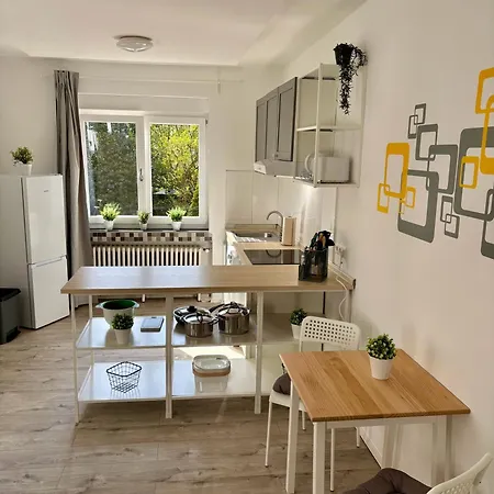 Modernes Studio Apartment Zentral In Krefeld Exterior photo