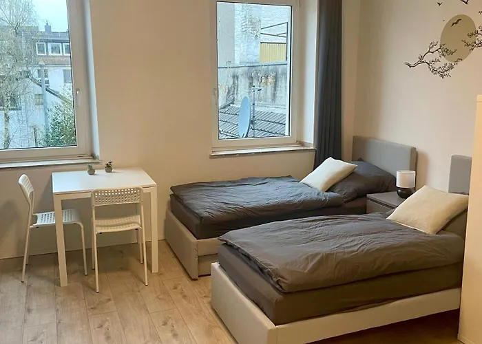 Modernes Studio Apartment Zentral In Krefeld